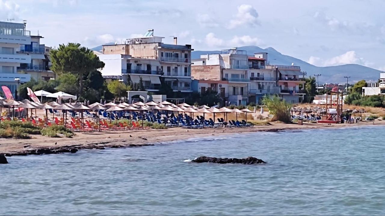 Апартаменты Beautiful Choice - Near Athens Airport - 50M From The Sea - Iq+ Луца Экстерьер фото