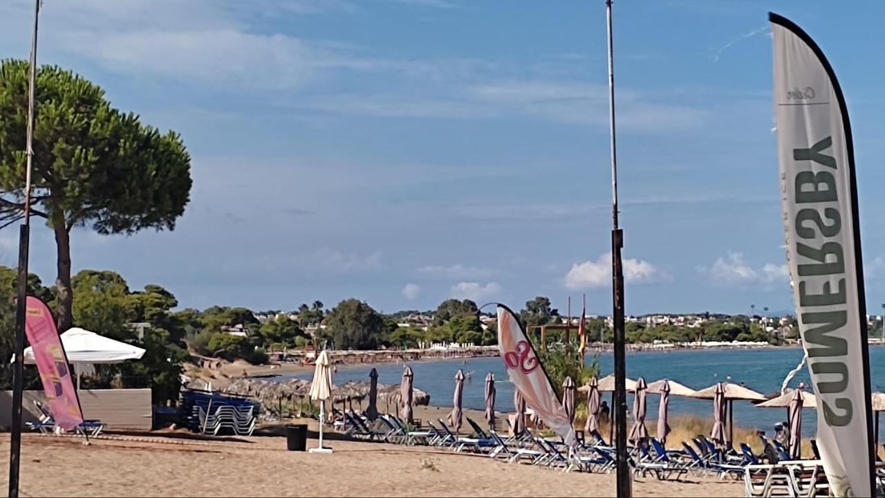 Апартаменты Beautiful Choice - Near Athens Airport - 50M From The Sea - Iq+ Луца Экстерьер фото