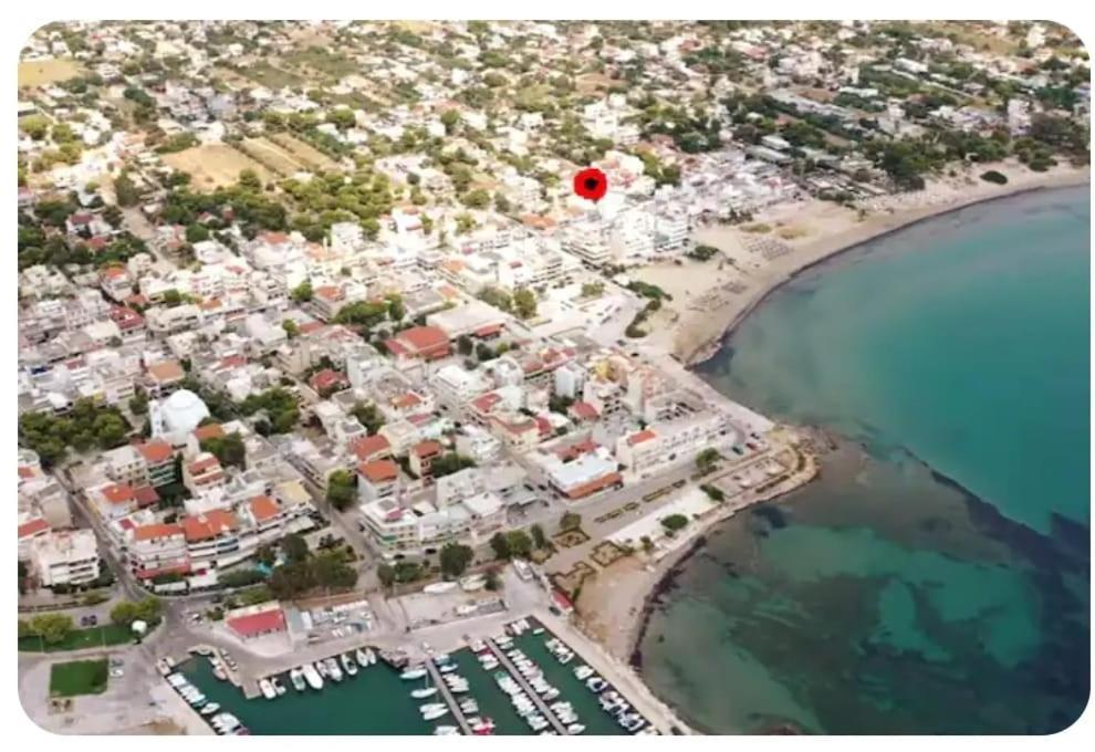 Апартаменты Beautiful Choice - Near Athens Airport - 50M From The Sea - Iq+ Луца Экстерьер фото